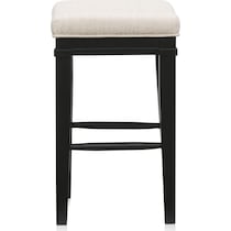 willow spring black counter height stool   