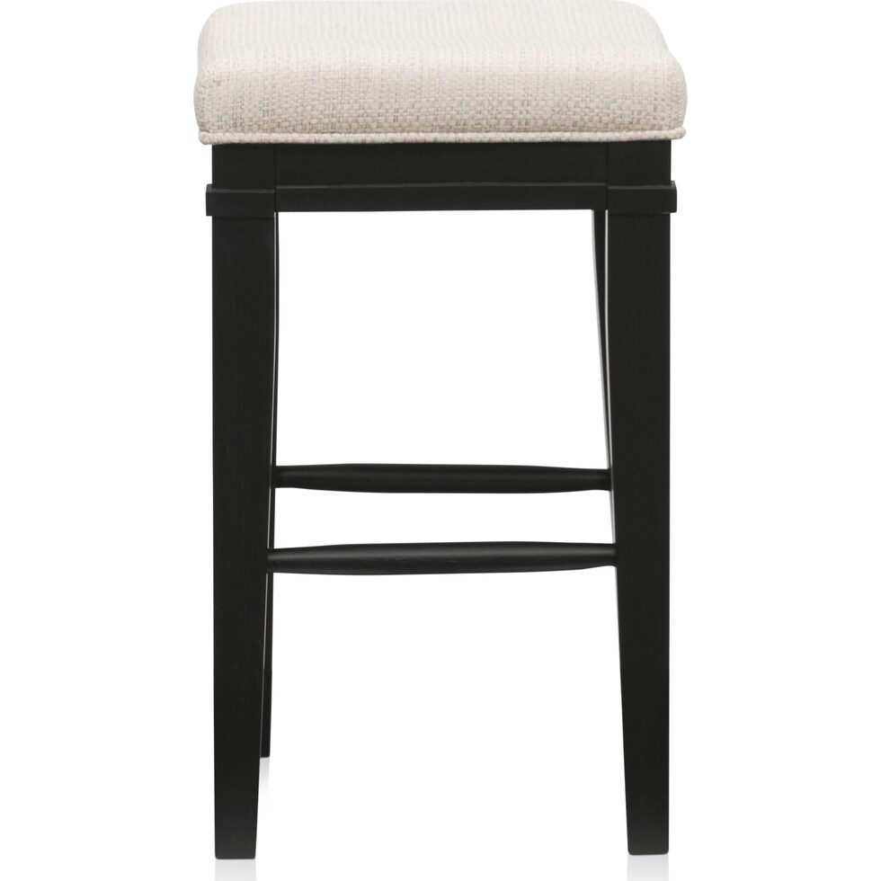 willow spring black counter height stool   