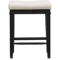 willow spring black counter height stool   