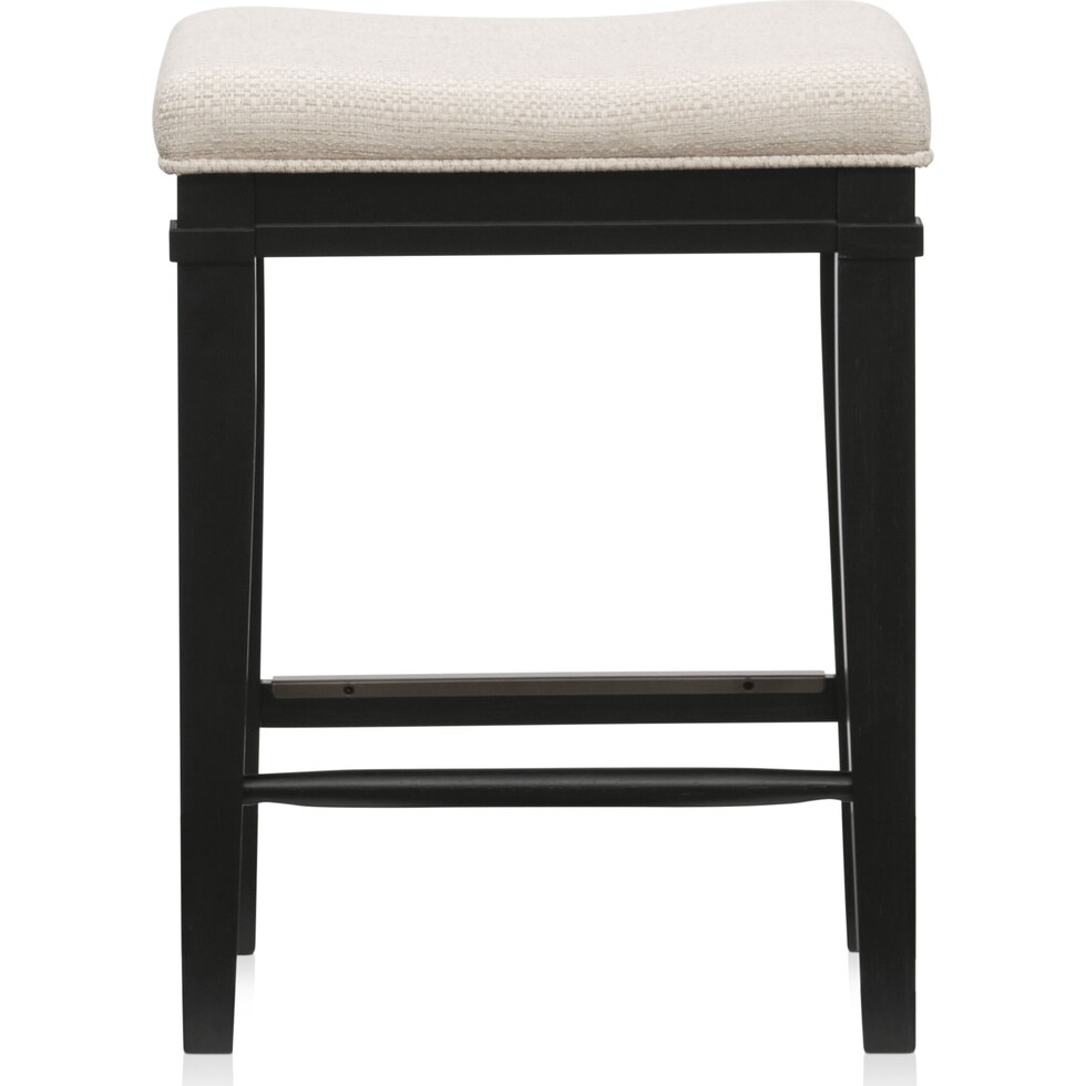 willow spring black counter height stool   