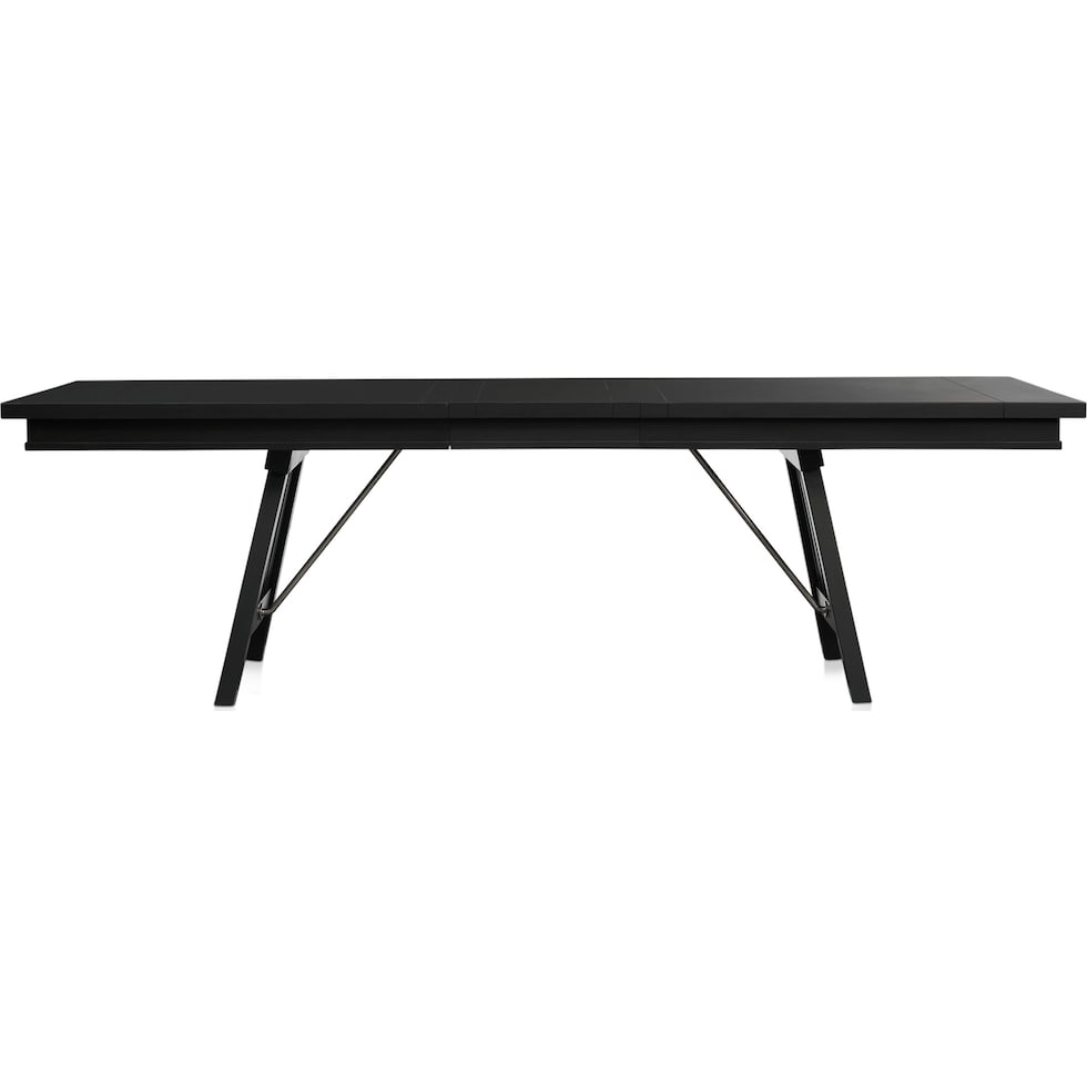 willow spring black dining table   