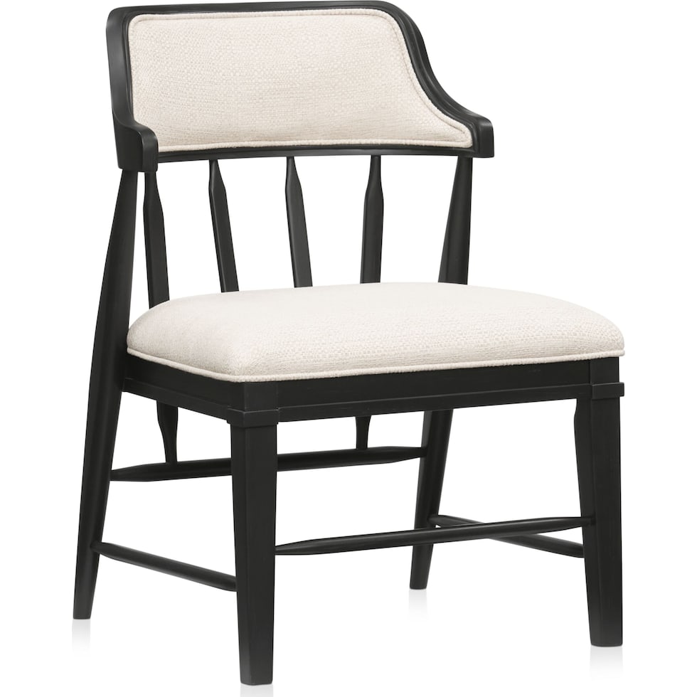 willow spring black host chair   