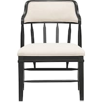 willow spring black host chair   