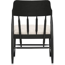 willow spring black host chair   