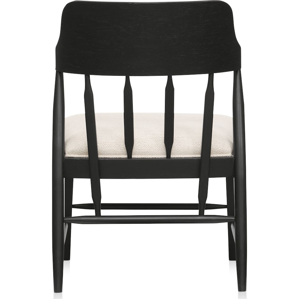 willow spring black host chair   