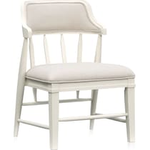 willow spring white host chair   