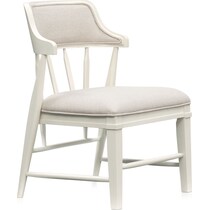 willow spring white host chair   