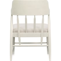 willow spring white host chair   