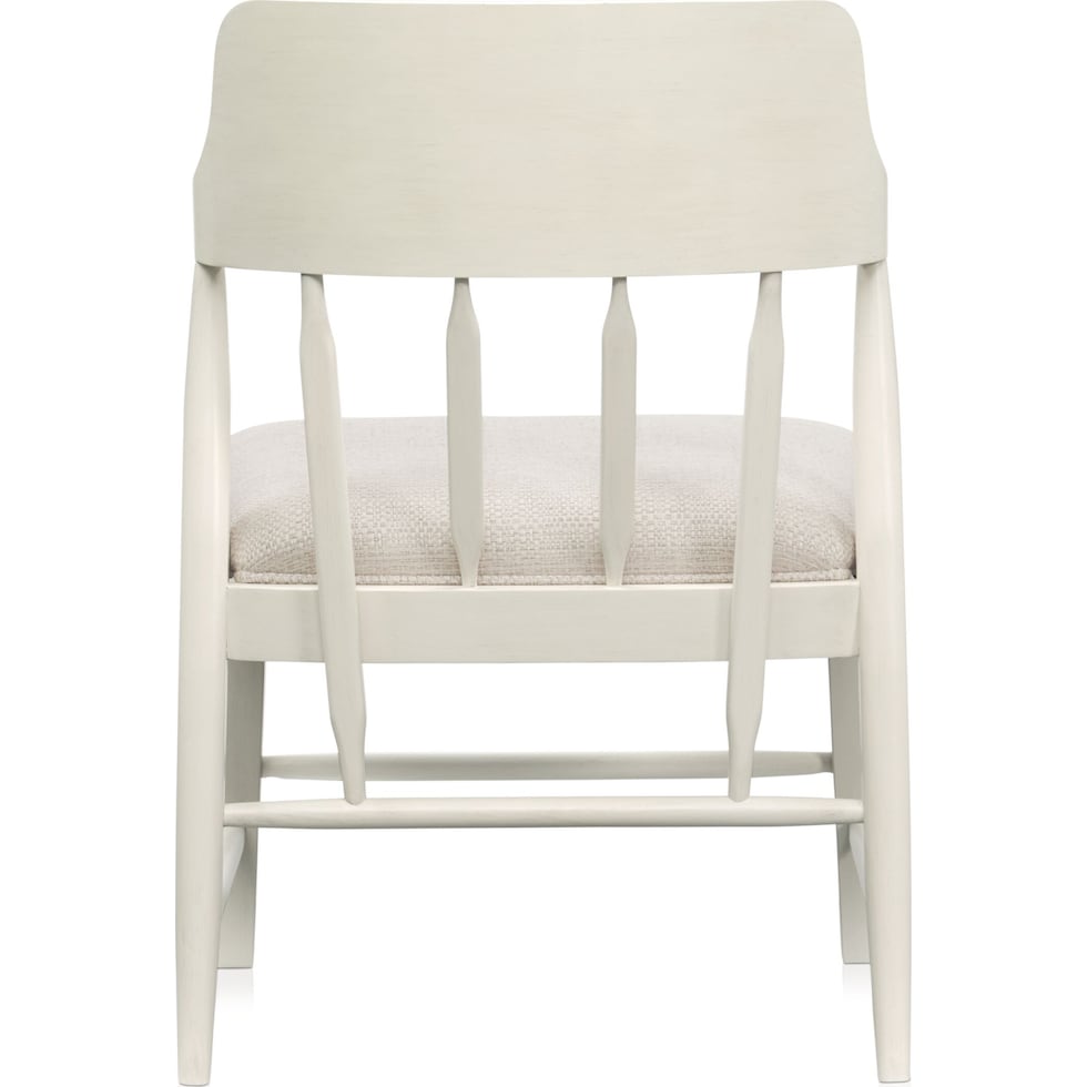 willow spring white host chair   
