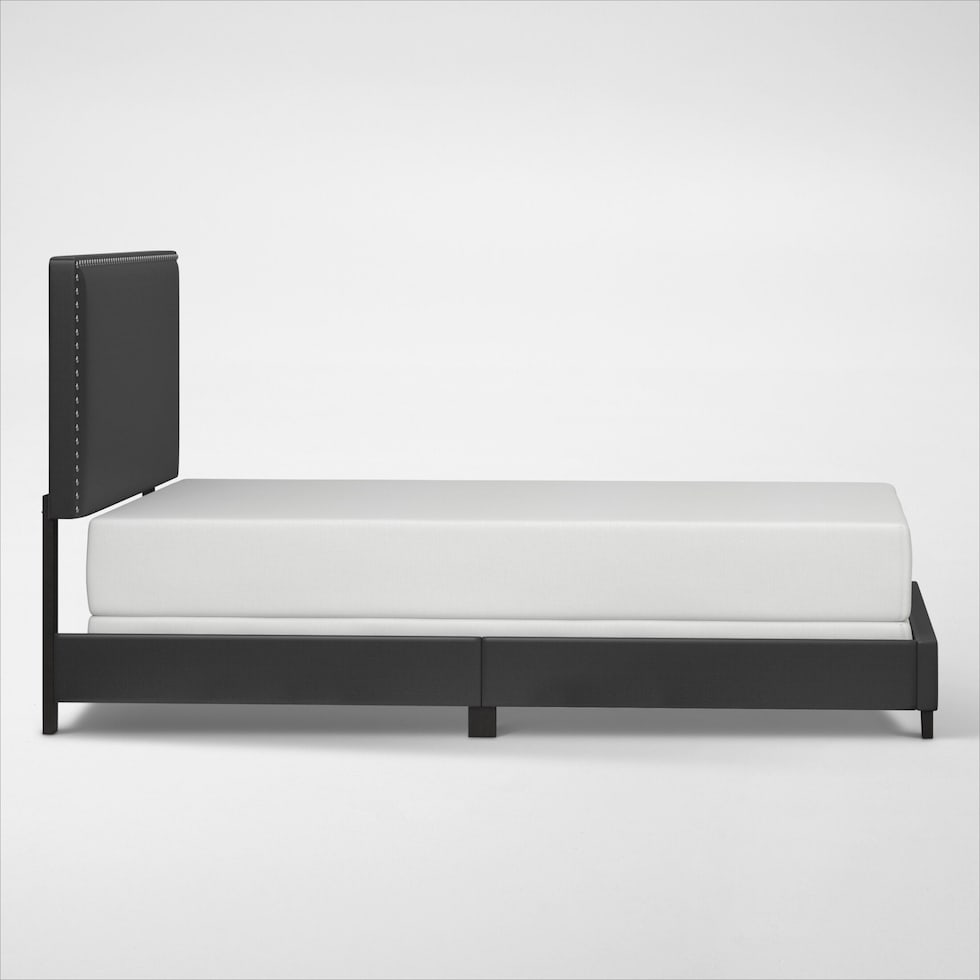 willow black full bed   