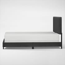 willow black full bed   