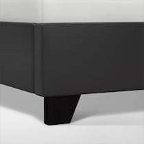 willow black full bed   