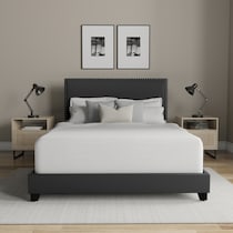 willow black full bed   