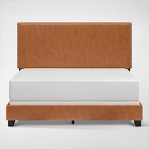 willow light brown full bed   