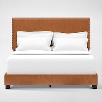 willow light brown full bed   