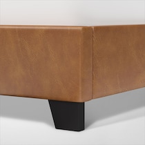 willow light brown full bed   