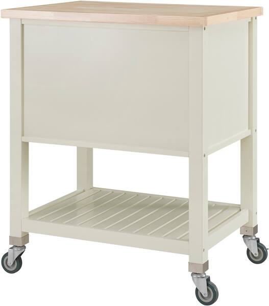 Willow Kitchen Cart White American Signature Furniture