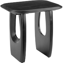 willowmere black accent table   