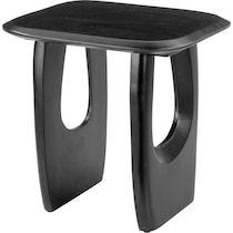 willowmere black accent table   