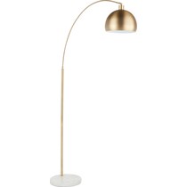 willowmere white brass floor lamp   