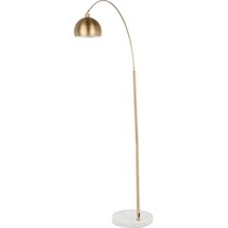 willowmere white brass floor lamp   