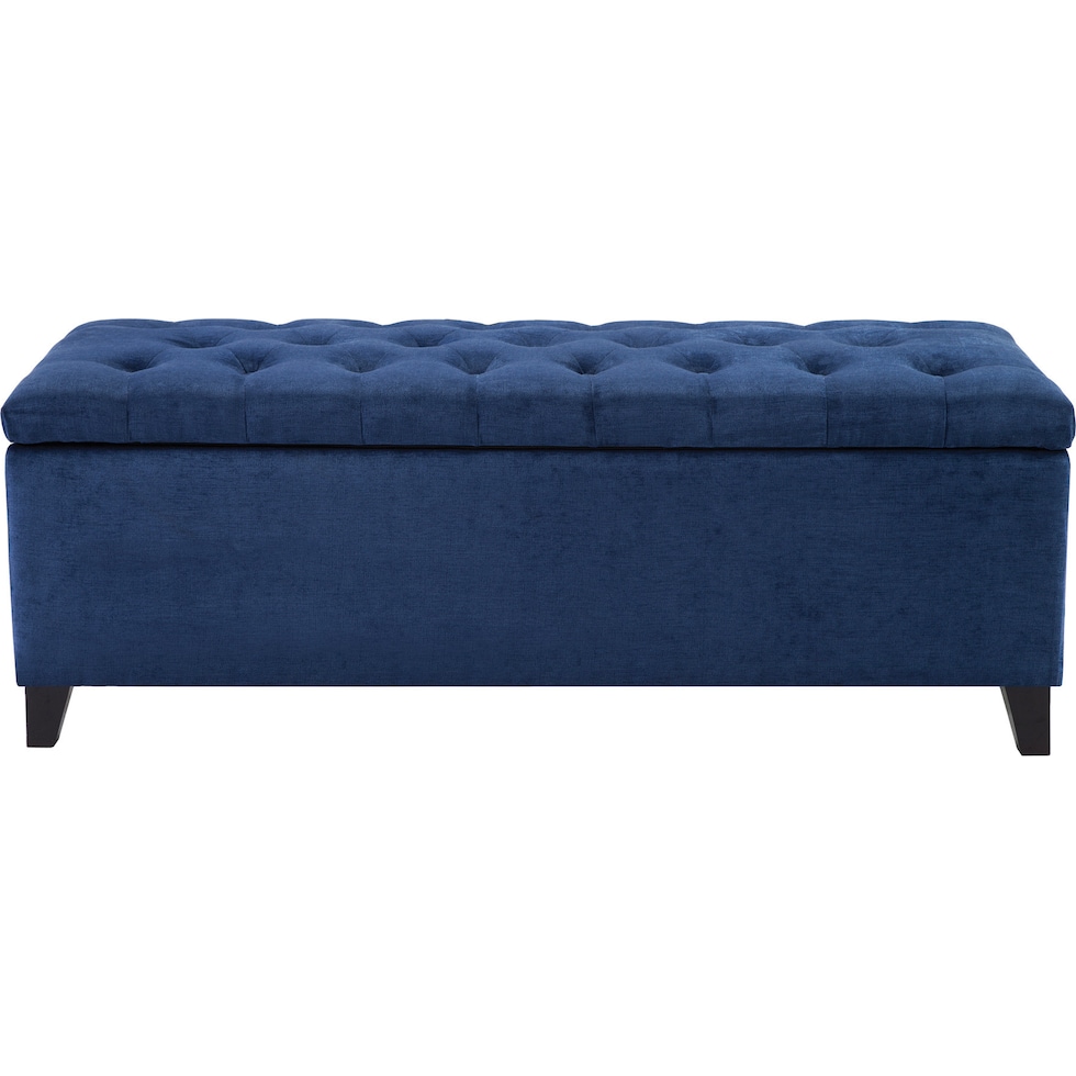 wilmer blue bench   