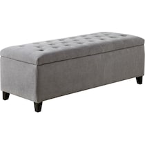 wilmer gray bench   