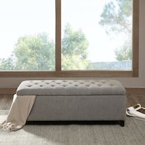 wilmer gray bench   