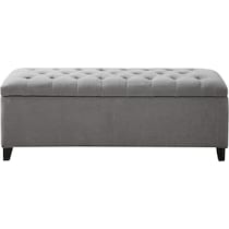 wilmer gray bench   