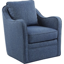 wilshire blue accent chair   