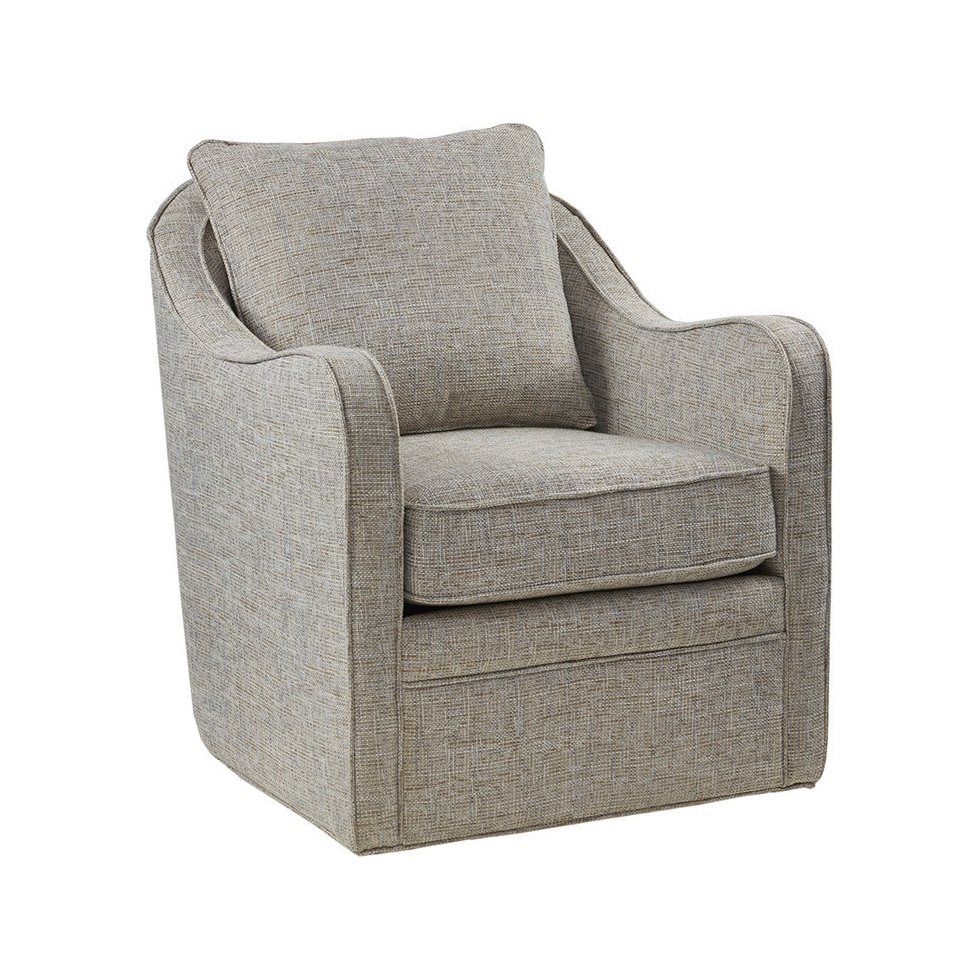 wilshire gray accent chair   