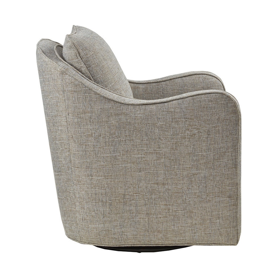 wilshire gray accent chair   