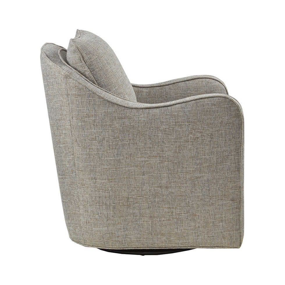 wilshire gray accent chair   