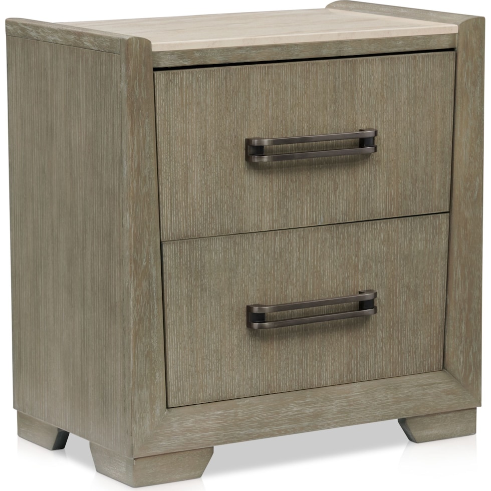 wilshire neutral nightstand   