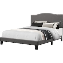 windsong gray full bed   