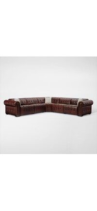 Bridgeport Dual-Power Reclining Sectional