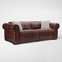windsor park dark brown sofa web   