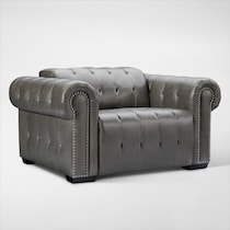 windsor park gray recliner web   
