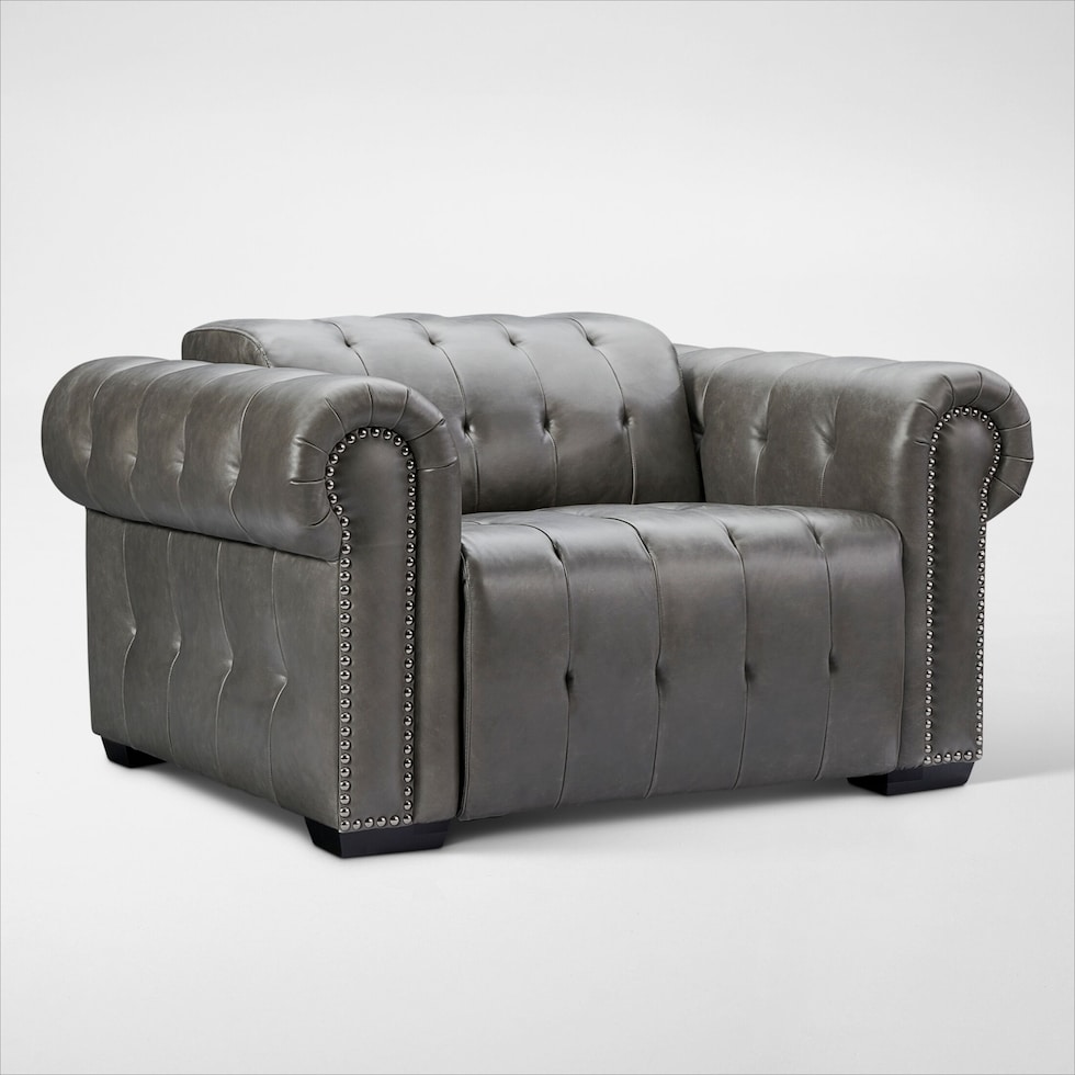 windsor park gray recliner web   