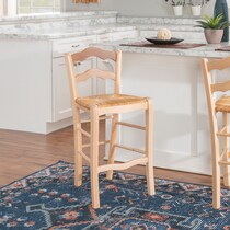 winifred light brown counter height stool   