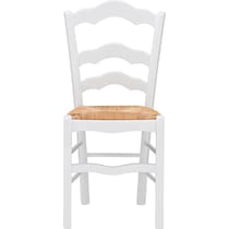 winifred white dining chair   