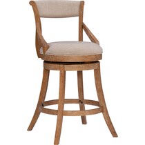 winnetka light brown bar stool   