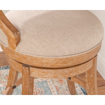 winnetka light brown bar stool   