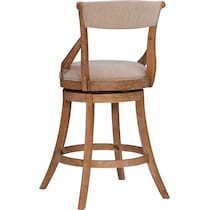 winnetka light brown bar stool   