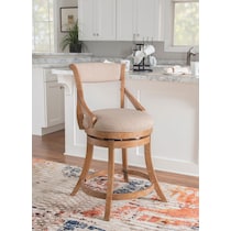 winnetka light brown counter height stool   