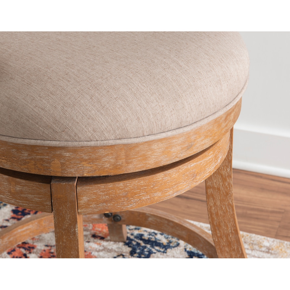 winnetka light brown counter height stool   