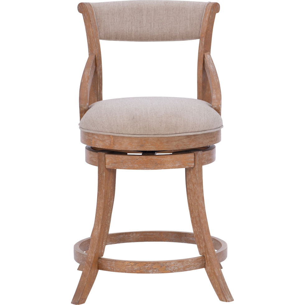 winnetka light brown counter height stool   