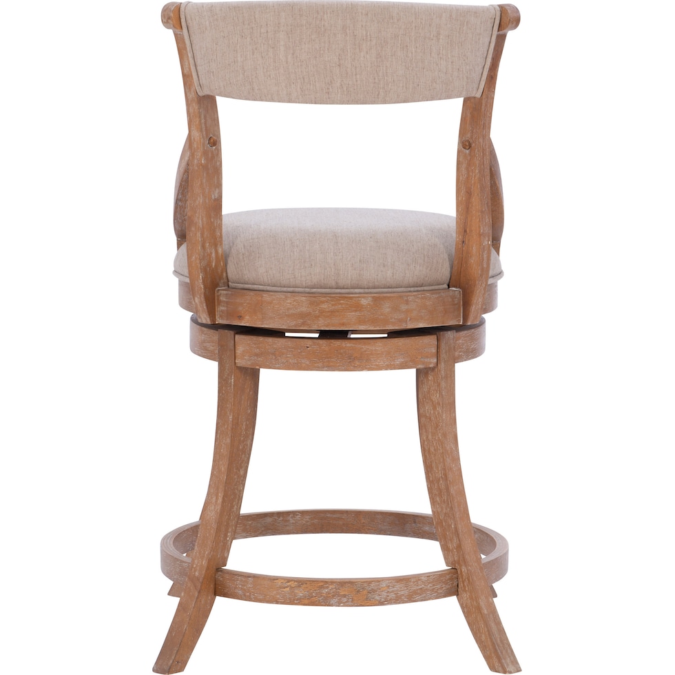 winnetka light brown counter height stool   