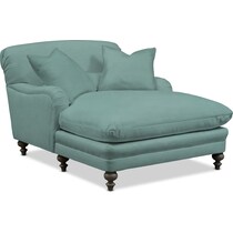 winnie blue chaise   