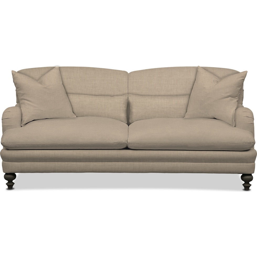 winnie light brown sofa   